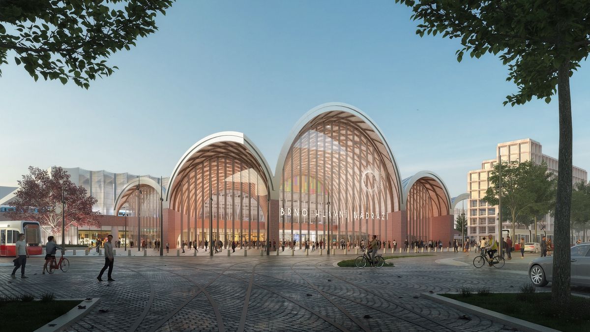 Brno zve na virtuální procházku zdarma po železničním nádraží, stát bude v roce 2035